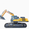آلات الحفر Xe500hb حفارة مجنزرة 50 طن
