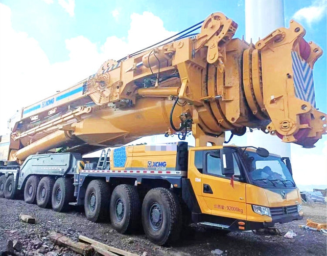 Grue hydraulique mobile tout terrain Xca1600 1600 tonnes