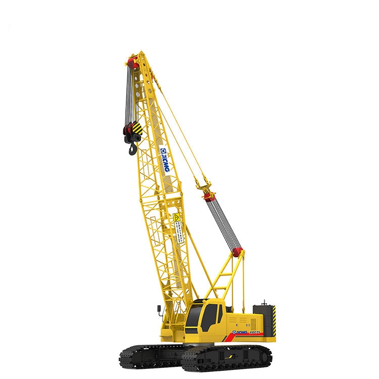 XGC75 75ton رافعة مجنزرة هيدروليكية متنقلة