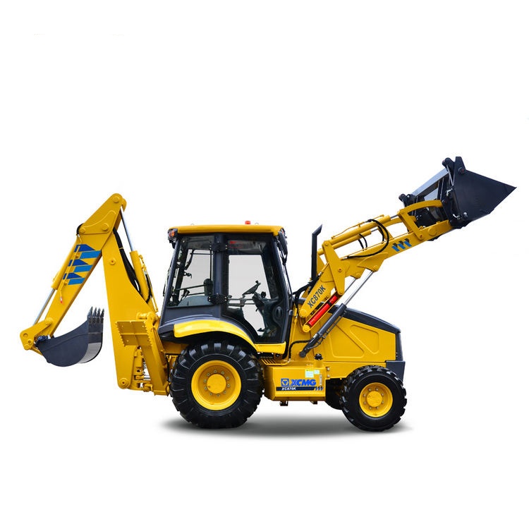 Китайский компактный 2,5-тонный экскаватор-погрузчик XC870HK