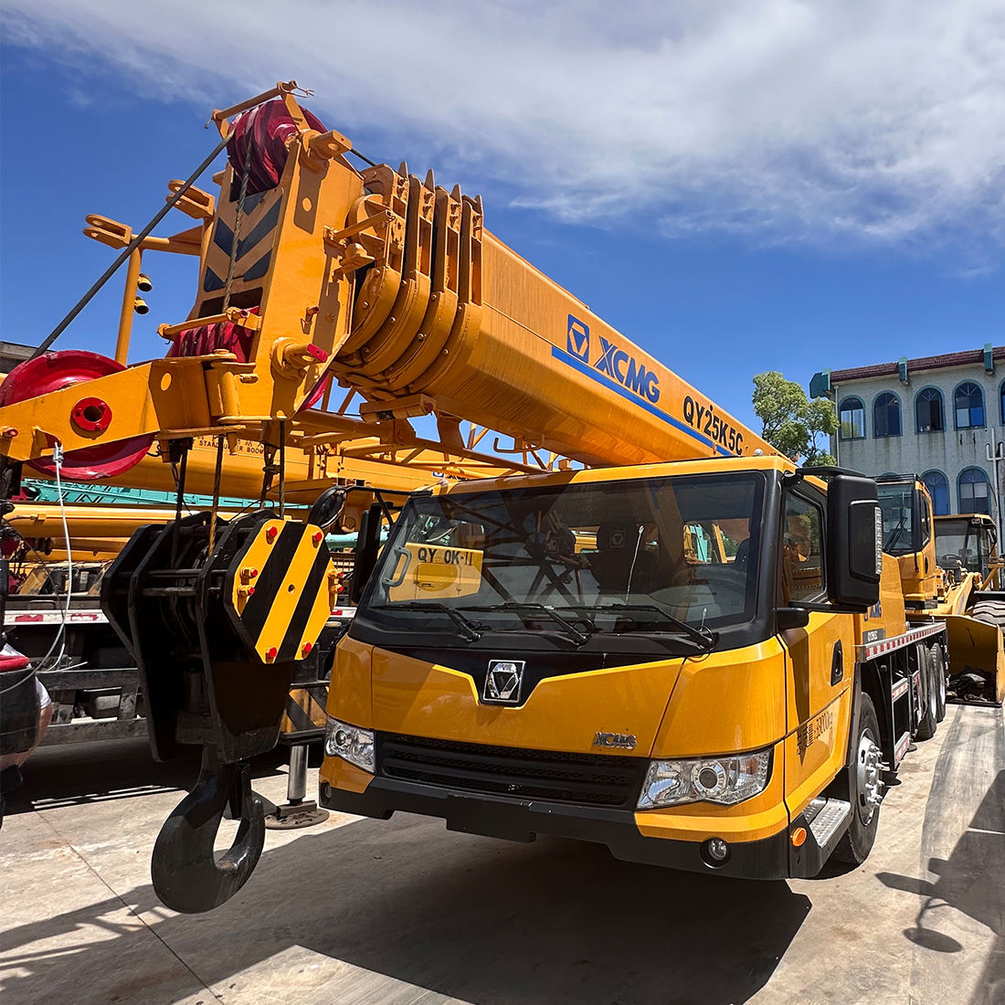 Grue mobile de camion de boom de QY25K5C 20Ton