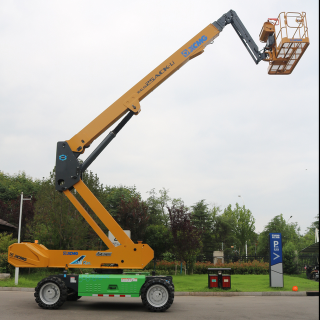 Xgs25ack-Li 25m plate-forme &eacute;l&eacute;vatrice articul&eacute;e de vente directe d'usine