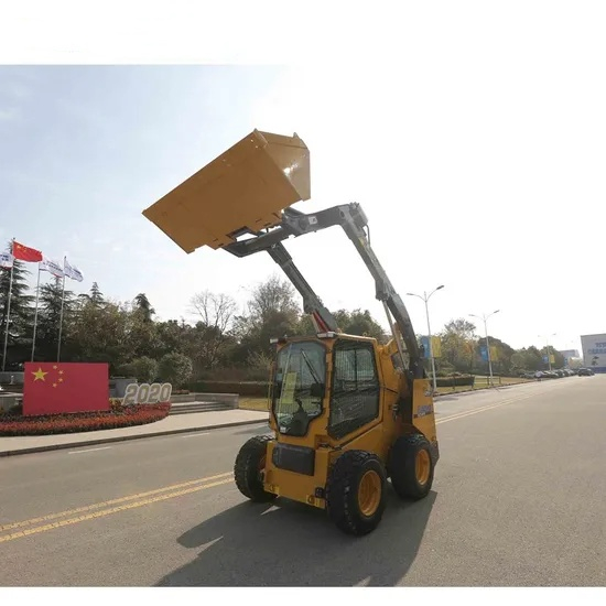 Xc7-TV12 China Mini carregadeira de dire&ccedil;&atilde;o deslizante de 1,3 toneladas com EPA