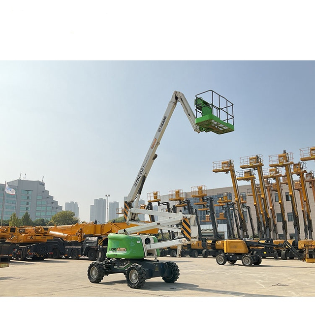  Подъемный стол со стрелой 18 м Дизельная подъемная рабочая платформа GTBZ18A1 Цена