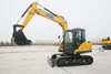 Miniexcavadora de orugas hidr&aacute;ulica peque&ntilde;a XE80D de 8 toneladas 