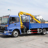 Gr&uacute;a montada sobre cami&oacute;n con pluma articulada SQ3.2SK1Q 3.2ton