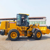 Vente chaude 4 tonnes LW400KN petite chargeuse sur pneus de construction