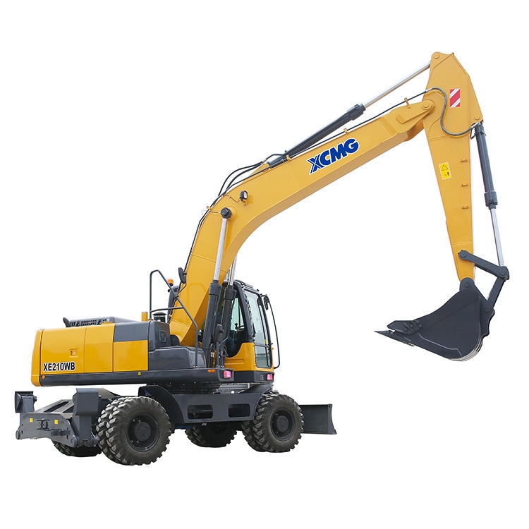 XE210WB Machines d'excavatrice sur pneus hydrauliques de 21 tonnes