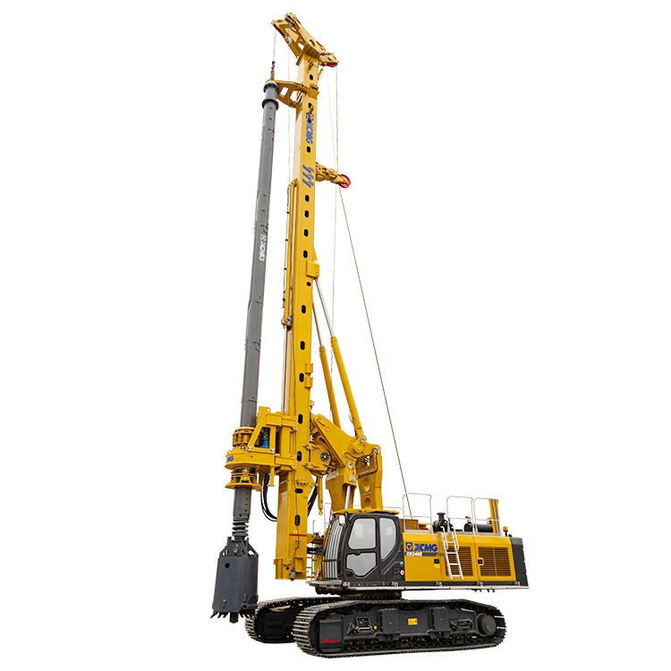 Plate-forme de forage de pieux rotatifs de profondeur XR240E de 80 m &agrave; vendre