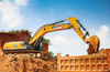  Xe400dk آلات البناء 40 طن حفارة مجنزرة ذات مضخة هيدروليكية متوسطة للبيع