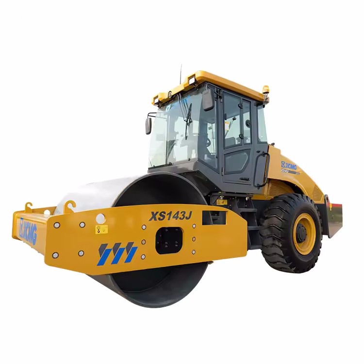 Rodillos compactadores vibratorios hidr&aacute;ulicos de tambor &uacute;nico de 14 toneladas Precio Xs143j