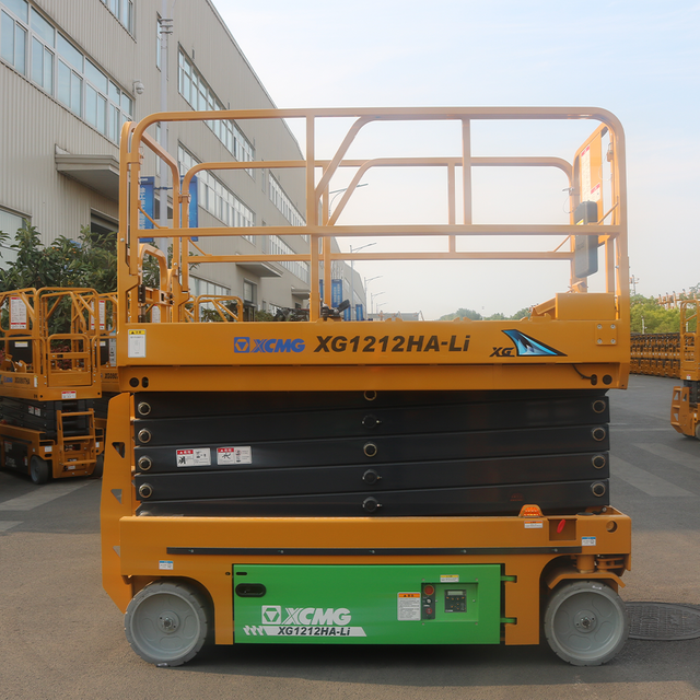XG1212HA-Li 12m Plataforma de Trabalho A&eacute;reo Mini Mesa Elevat&oacute;ria em Tesoura