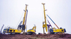 Mini plate-forme de forage rotative mobile de forage de 56M XR160E 