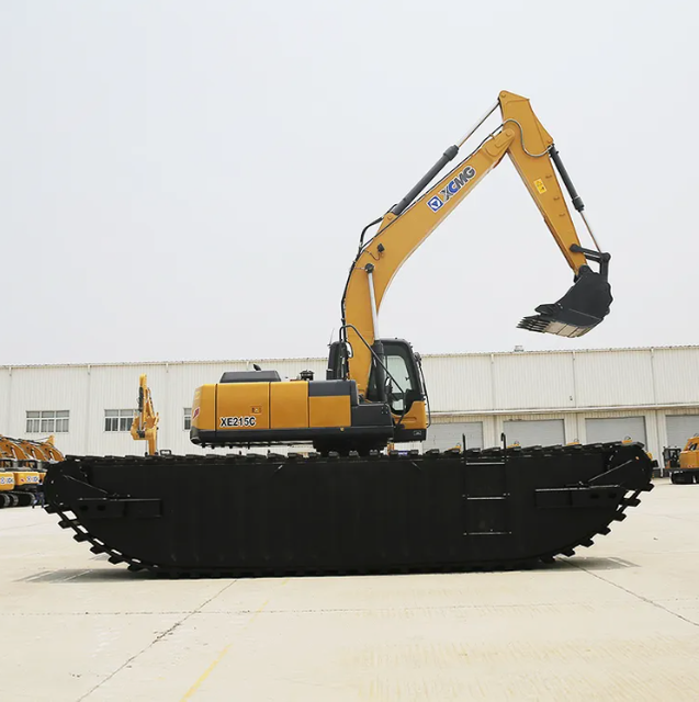 آلة الحفار البرمائية العائمة 20 طن 21 طن XE215S