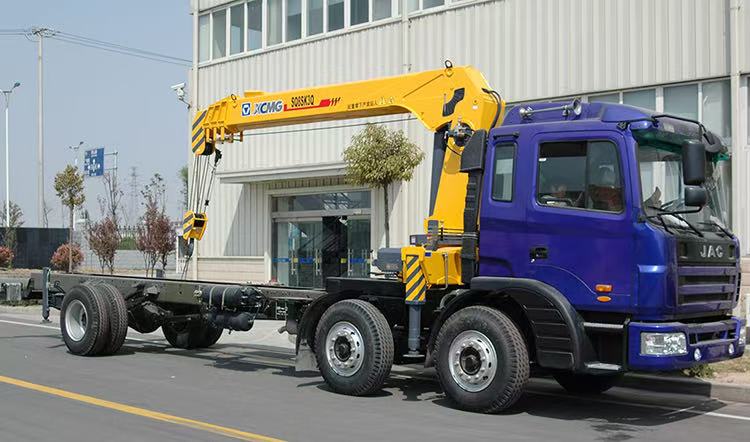 Sq8zk3q caminh&atilde;o guindaste hidr&aacute;ulico dobr&aacute;vel montado