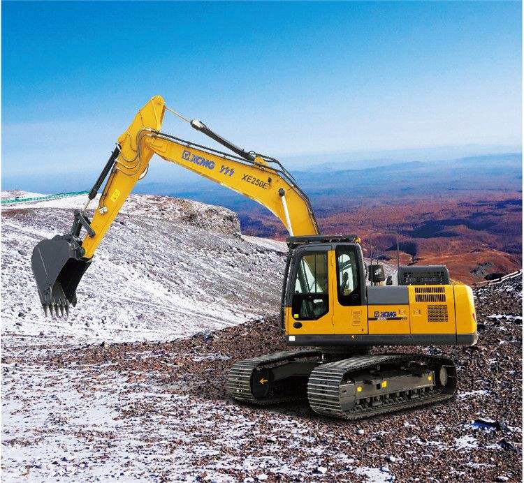 Nouvelle pelle sur chenilles pour &eacute;quipement de construction XE250E, pelle sur chenilles de 25 tonnes &agrave; vendre