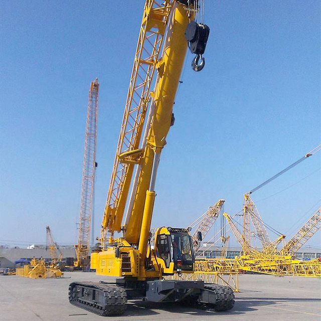 Xgc55t 55 طن رافعة مجنزرة تلسكوبية