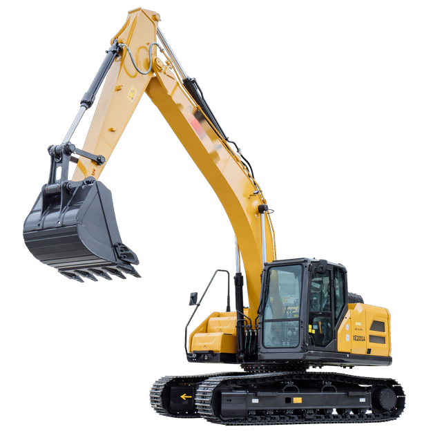 Pelle sur chenilles moyenne efficace XE200GA – Poids op&eacute;rationnel de 21,2 tonnes, godet de 0,9 &agrave; 1,0 m&sup3;, moteur Cummins de 125 kW