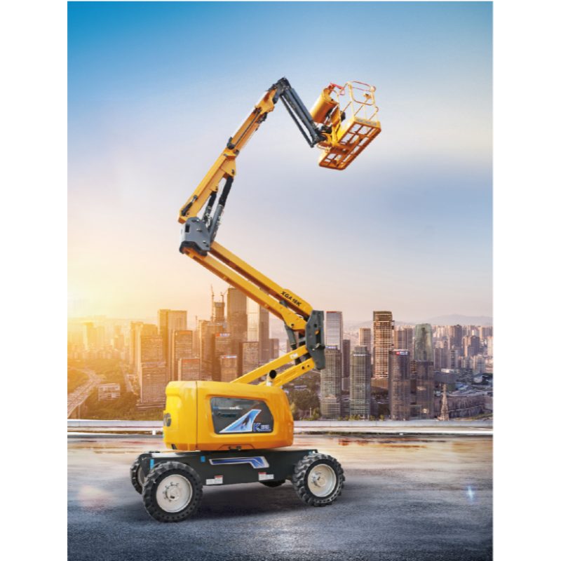 350kg yuqori sig'imli XGA16K katta manevrga ega bo'g'imli bomli lift