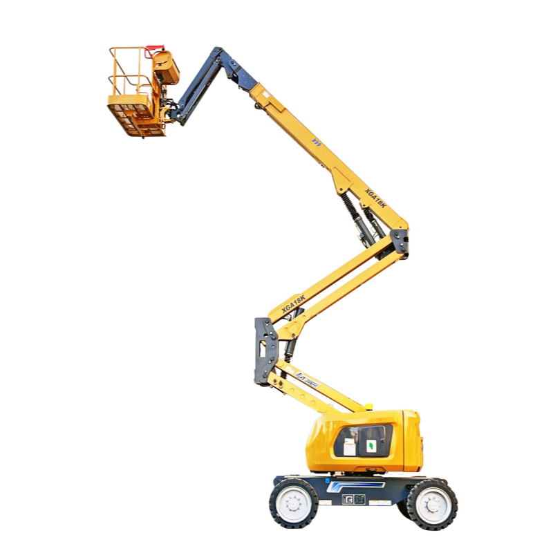 avan&ccedil;o horizontal diesel do elevador 9.2m do crescimento da altura de trabalho XGA18K de 18m